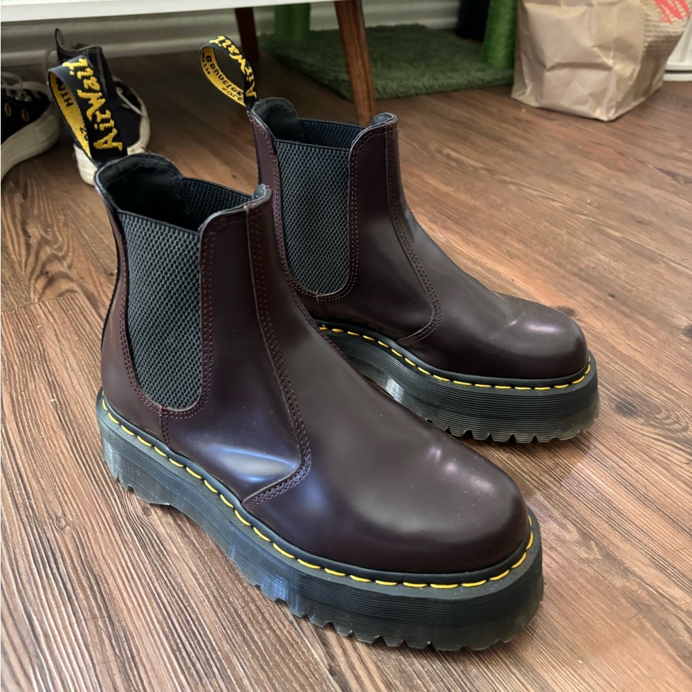 Dr. Martens Quad Platform Chelsea Boot